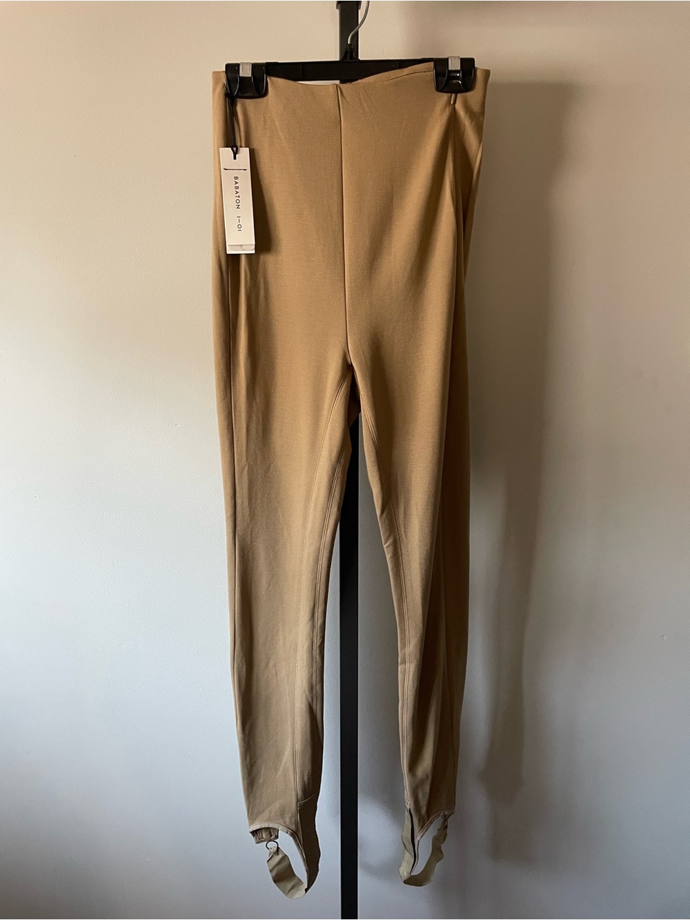 NEW Babaton 1-01 Hepworth Stirrup Leggings Pant Camel Tan Equestrian RARE